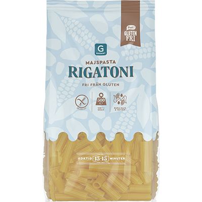 Rigatoni Glutenfri G Ditt Svenska Skafferi