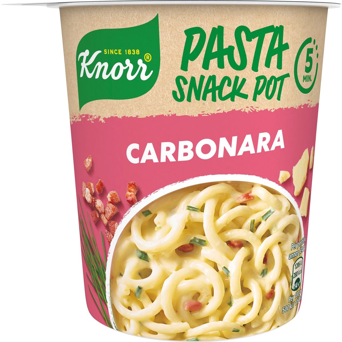 Snack Pot Carbonara 63gr Ditt Svenska Skafferi