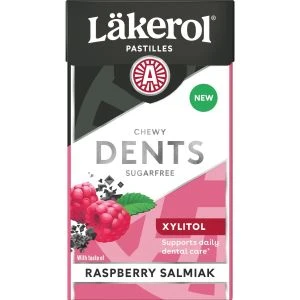 Läkerol Dents Salmiak/Raspberry - 36 gram