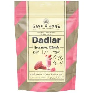 DAVE & JON'S Dadlar Strawberry Milkshake - 125g