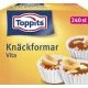 Toppits Knäckformar vita - 240 pack